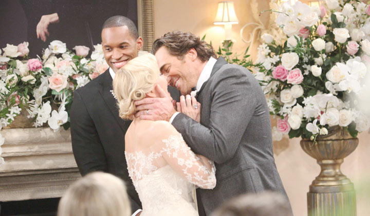 Ridge and Brooke exchange vows