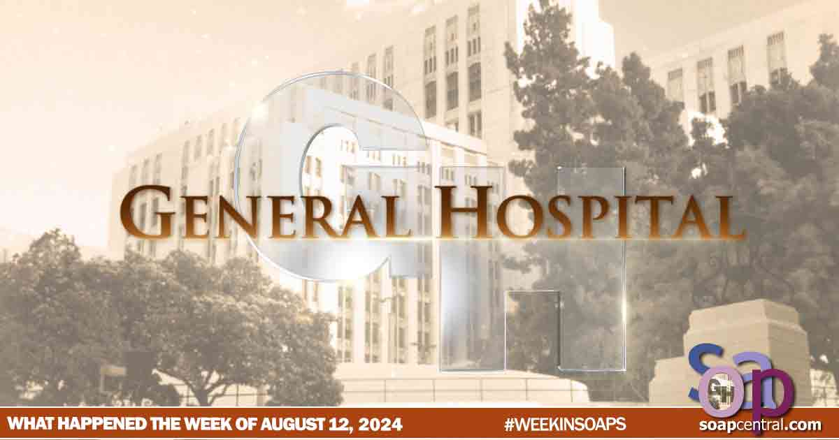 GH Week of August 12, 2024: Kristina broke up with Blaze and Blaze left town. Jason learned Valentin tampered with Sonny's medication. Laura received news about Lulu. Nina and Drew spent the night together. Cody saved James from drowning.